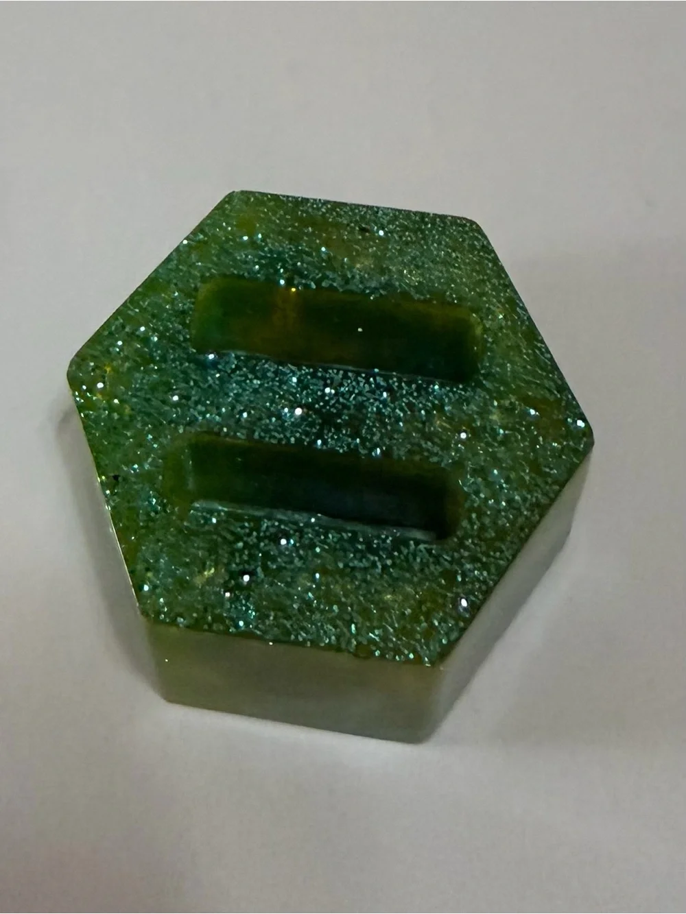 Resin ring holders two and one ring holders